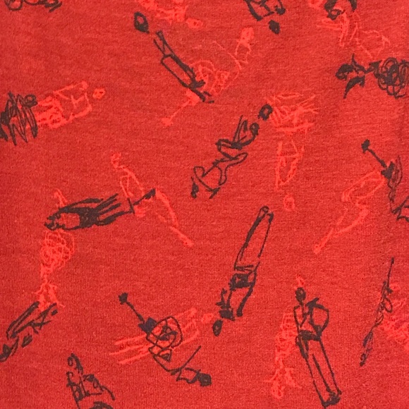 NWT 3XL LuLaRoe Nicole dress red - Picture 2 of 4